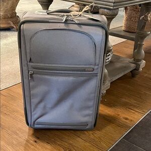 TUMI Carry-on Gray Travel Suitcase